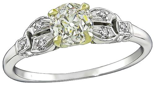 Art Deco Cushion Cut Light ...