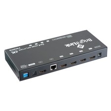 Brightlink 2x4 HDMI Splitter with 1 UTP input, 4k Support, Audio Extraction and EDID