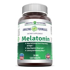 Amazing Formulas Melatonin - 10 Mg, 120 Tablets