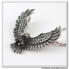 Stainless Steel eagle pendant necklace For Bikers - Exclusive & Fast