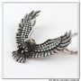 Stainless Steel eagle pendant necklace For Bikers - Exclusive & Fast