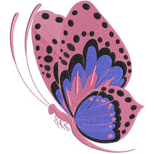 Butterfly Machine Embroidery Designs - Applique Embroidery Design D23