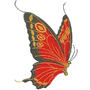 Butterfly Machine Embroidery Designs - Applique Embroidery Design D18