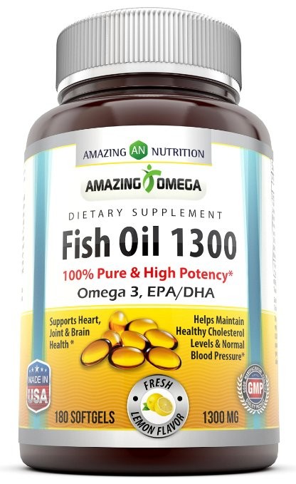 Amazing Omega 3 Fish Oil 13...