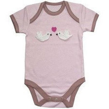 Love Bird Baby Vest