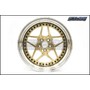 SUPER STAR REISE 17X9.0  34 L DISK 5X100 GOLD CLEAR BRUSHED - 2013  BRZ / 2014  FORESTER