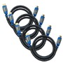 Brightlink 4 pack x 4FT ProLink HDMI Ultra High Speed 2.0 Cable-18GBps-CL3-4Kx2K-HDTV - 