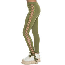 The Puma x Fenty by Rihanna Boxing & Bomber Lacing Tights in Black in Olive Branch