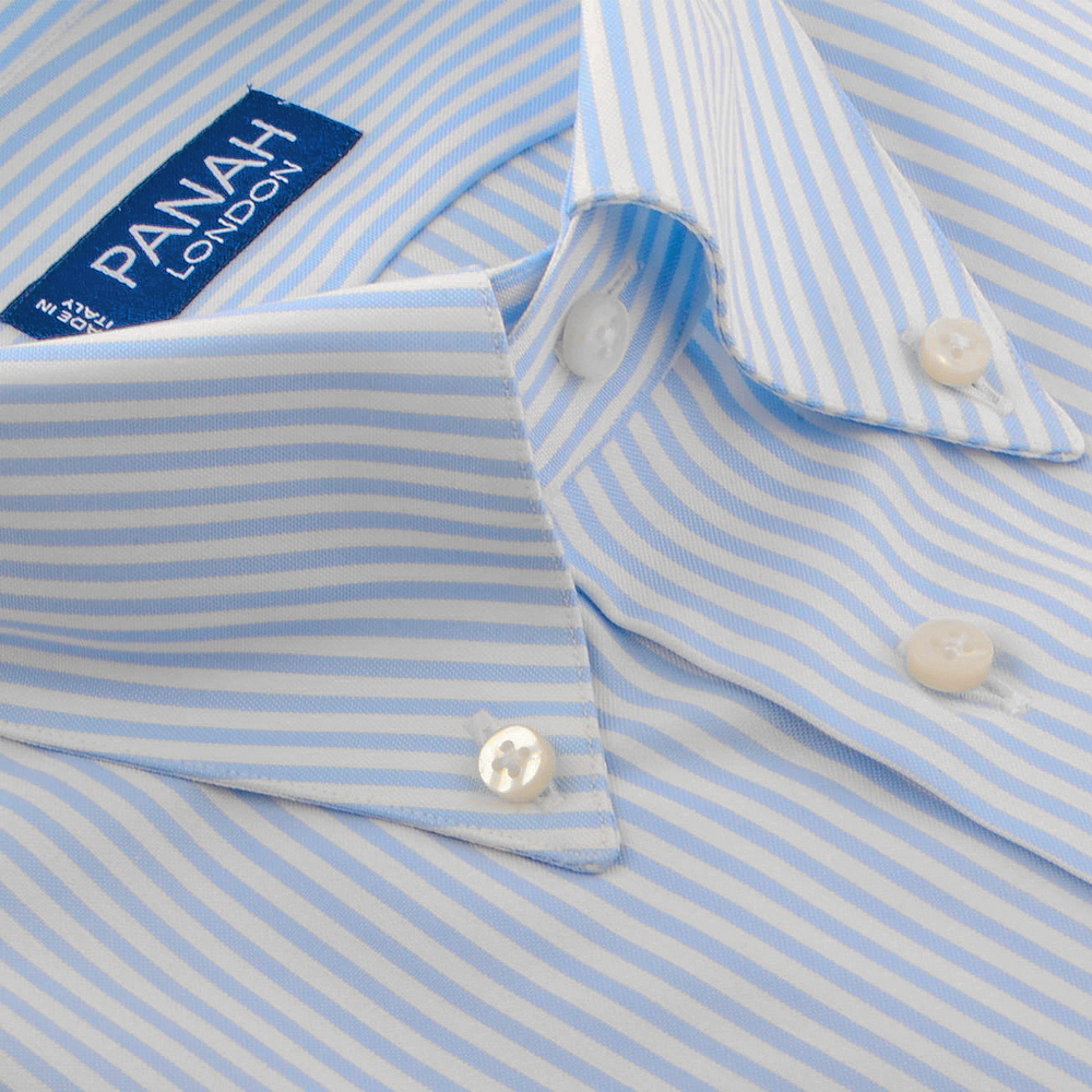 Sky Blue Stripe Luxury Shir...