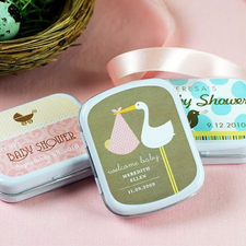 Personalized Baby Shower Mint Tins
