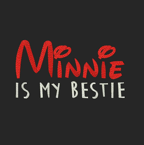 Minnie Is My Bestie Machine...
