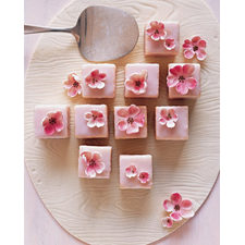 Spring Shower Almond Petits Fours