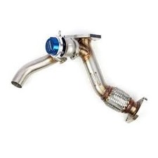GrimmSpeed And Turbosmart 38/40mm EWG 3-Bolt Uppipe Blue Wastegate Kit