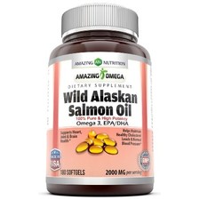 Amazing Omega Wild Alaskan Salmon Oil