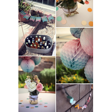 Watercolor Ombre Baby Shower