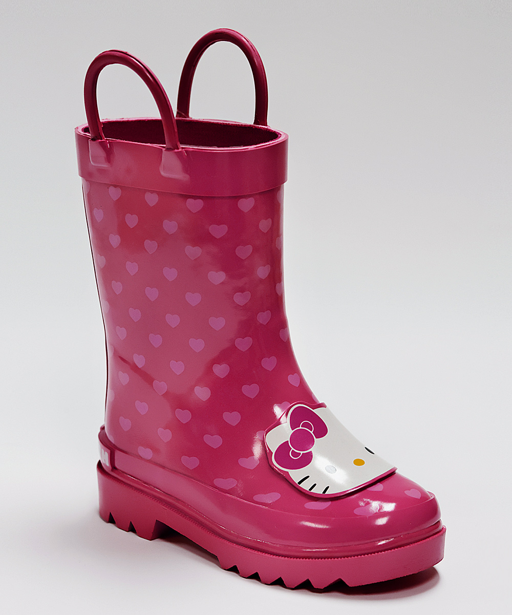 Pink Dottie Hello Kitty Rai...