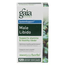 Gaia Herbs, Male Libido with Maca Root and Yohimbe, 60 Liquid-Filled Capsules