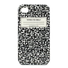 composition notebook iphone 4 case