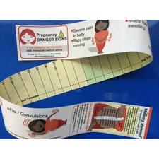  Fundal Height Measuring Tape with Pictoral Danger Signs (pack of 5) 