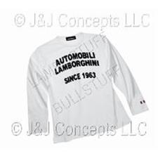 Mens White Since 1963 Long Sleeve Shirt size Small