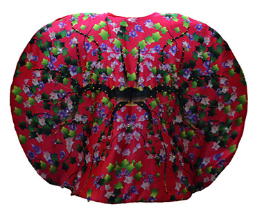 Print and crystals red sphe...