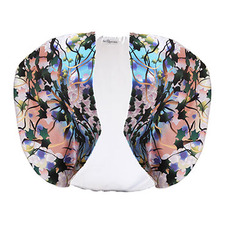 Spherical avant garde jacket with print