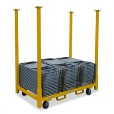 Rolling Tables and Chair Storage Cart -33 Inch Legs