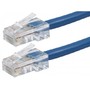 ZEROboot Series Cat5e 24AWG UTP Ethernet Network Patch Cable_ 75ft Blue