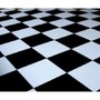 20 x 20 Checkered Portable Dance Floor