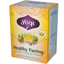 Yogi Tea, Healthy Fasting, Caffeine Free, 16 Tea Bags, 1.12 oz (32 g) Each (Default)