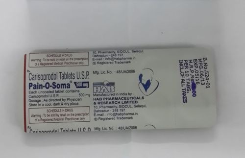 Pain-O-Soma 500 MG