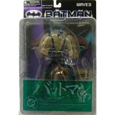 Yamato DC Batman Wave 3 Gotham\'s Guardian Against Crime Series 6 Inch Tall Action Figure - BANE with Bent Metal and Diorama Display Base