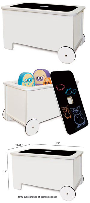 pkolino chalkboard storage