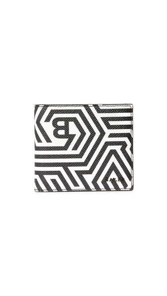 Bally Maze Print Bifold Wallet