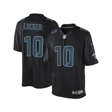 Nike Tennessee Titans #10 Jake Locker Black Men’s NFL