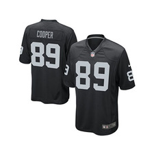 Nike Oakland Raiders #89 Amari Cooper Black Men’s NFL Game Home Jersey