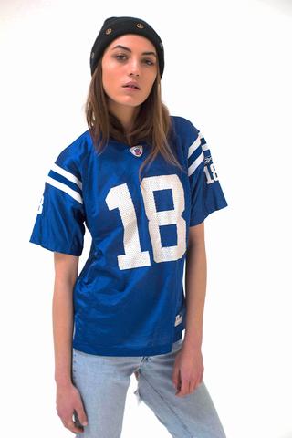 NY BLUE NUMBER 18 JERSEY TO...