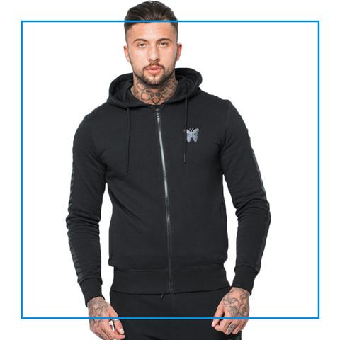 Adonis Tracksuit Top Blackout