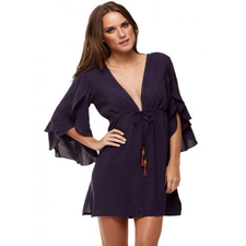 Vix Nubia Solid Navy Tunic