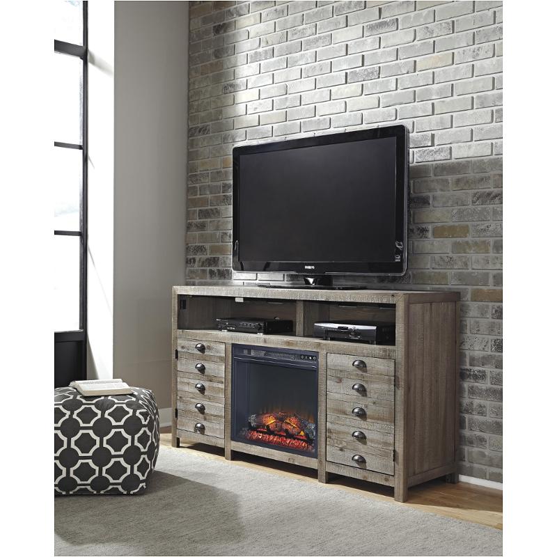 Keeblen Grayish Brown TV St...