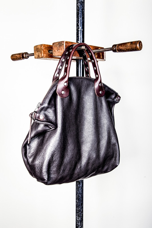 Dean - Studded Handle Tote ...