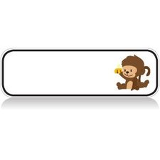Pram number plates - Monkey - PetitePeople