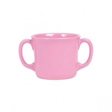 Pink melamine cup