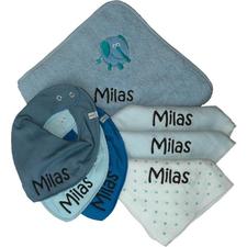 Baby gift basket grey - Boy - PetitePeople