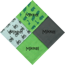 Personalized swaddle blanket, muslin square or cloth diaper - PetitePeople