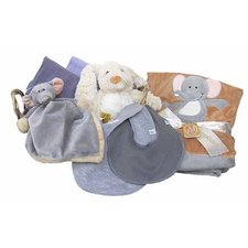 Personalized Elephant Gift Basket (grey, large) - PetitePeople