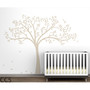 LittleLion Studio Monochromatic Fall Tree Wall Decal