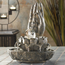 Hand Of Buddha Indoor Serenity Water Fountain