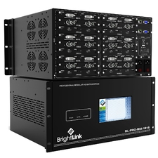 Brightlink New PRO-MIX Multi Function Seamless 16x18 HDMI in/ HDbaset out over Cat5/ Cat6 Matrix Switcher with high performance 4K resolutions