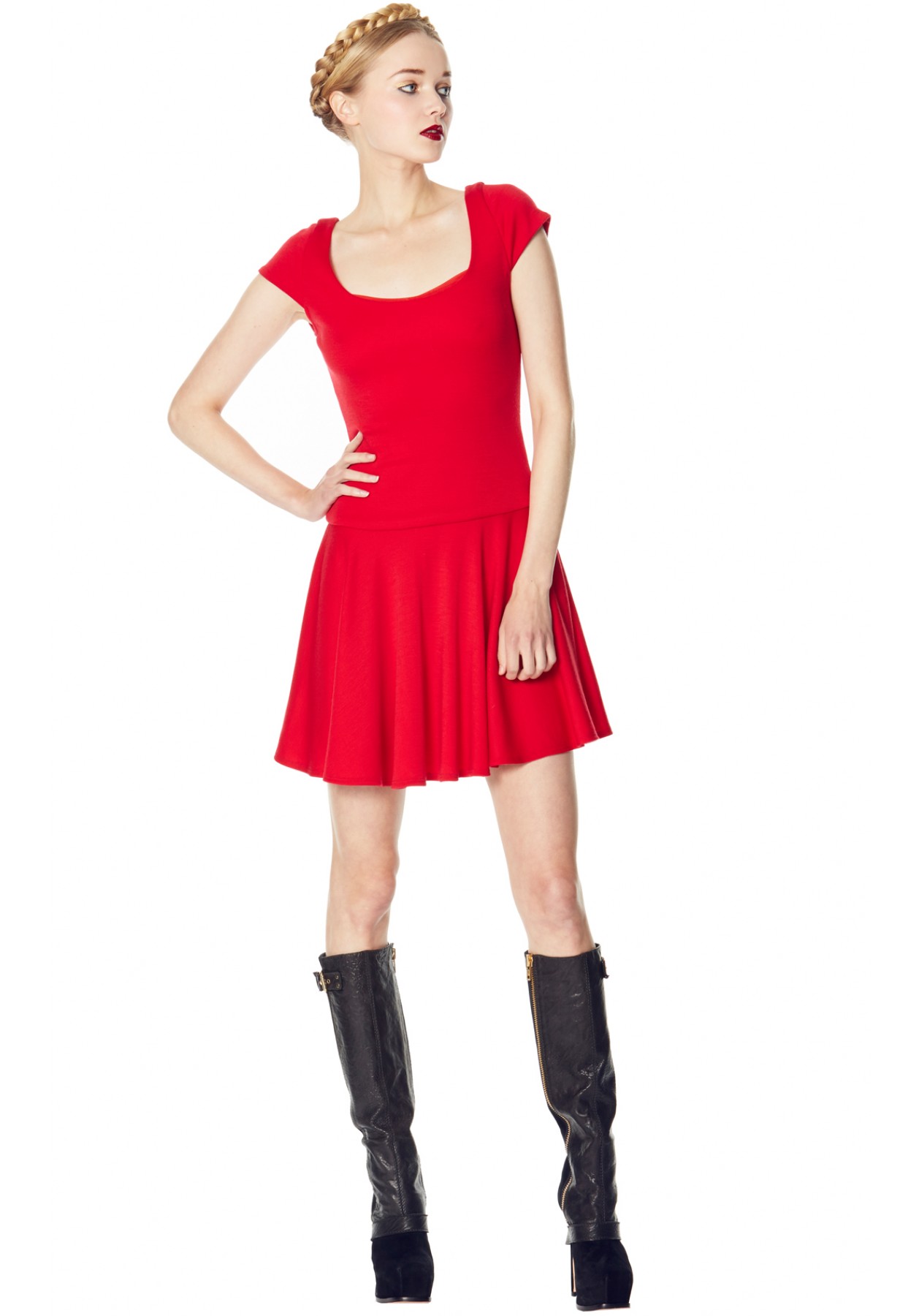 RYLIE FIT & FLARE DRESS | A...